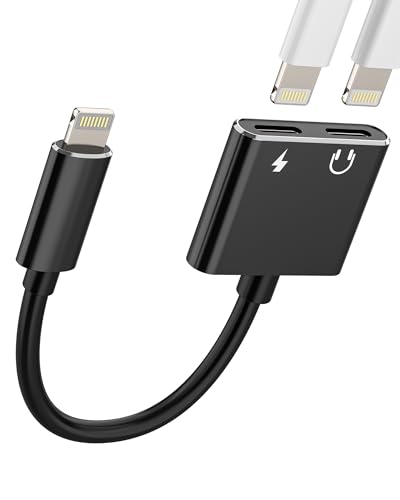 Ya en manzanajugosa.com: Adaptador Lightning a Jack Audio 2en 1 Cargador Auriculares Conector Cable para iPhone 14 13 12 11 Pro para Apple para iPad Air Música Auriculares Accesorios Doble Enchufe Coche AUXiliar Splitter