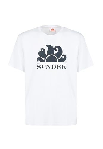 T-shirt à col rond avec logo idéal pour vos sorties urbaines et week-ends