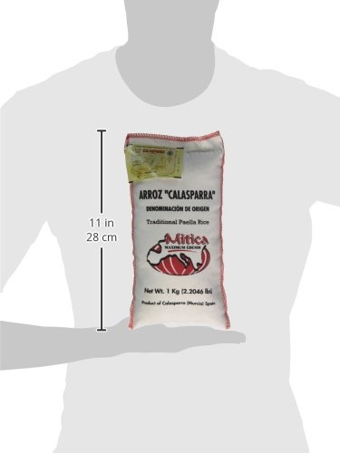 Calasparra Paella Rice Dop 1 Kg Bag (2.2 Pound) #TOP2