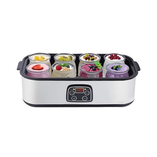 Yogurt Maker Machine - Multi-Function Home Appliance for Making Creamy Yogurt, Smoothies, Jam, Pudding & Ice Cream - Large Capacity DIY Dessert Maker with Easy Clean Design