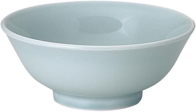 Hanaden Koyo 50180036 Koyo Pottery, Blue Color, 5.8 High Base Bowl, Celadon Chinese, Mino Ware, Dishwasher Safe, Made in Japan