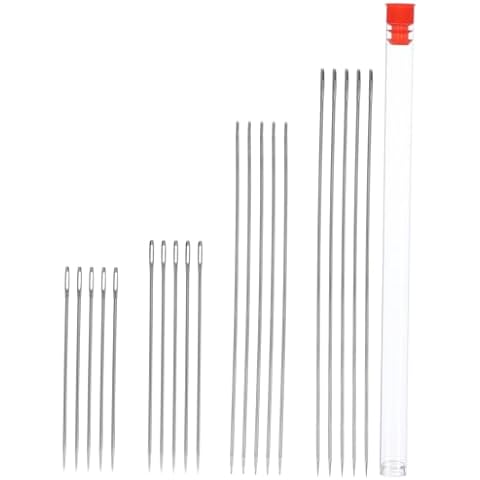 Aiguilles à coudre EXCEART 20 pièces Cover