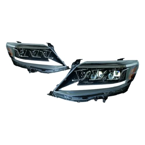 Faros LED para Toyota Fortuner 2012-2015 con luz diurna integrada