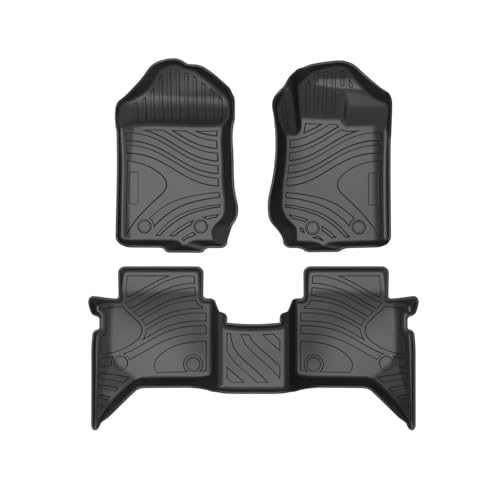 Tapis voiture entièrement entourés Ford Ranger finition luxe sur mesure