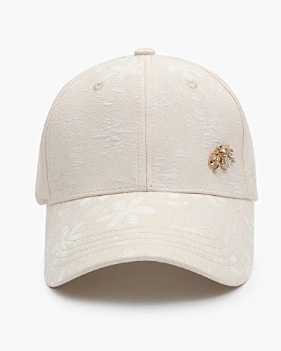 Gorra beisbolera clásica floral para mujer miniatura 3
