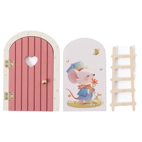 Puerta Jardín - Artículo Madera Bonito, Suministros Festejo Temático | para Día Acción De Gracias Aniversario Colegio Habitaciones Oficinas Residencia Piso Celebración Diaria