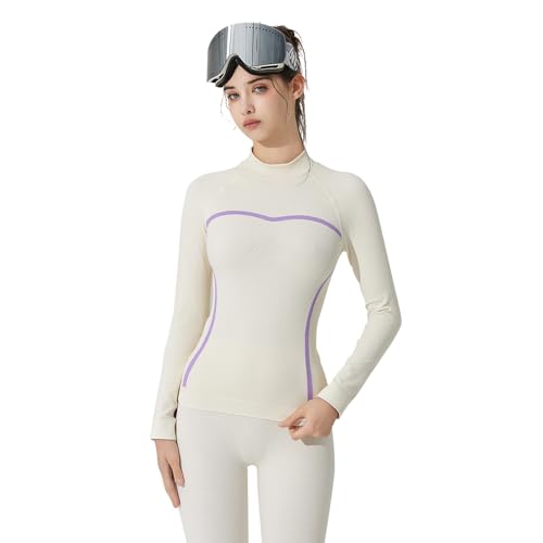 OH! ANY TIME ANY WEAR Ski Base Layer Sets Thermal Underwear Women Winter Lightweight Warm Athletic...