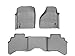 Weathertech 460121-460042 Front and Rear Floorliners Gray Dodge Ram 02-08