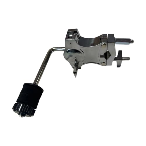 Metal Cowbell Holder Drum Stand Extension Clip Connecting Bracket Clamp Drum Hardware Replacement Parts Enduring Metal Cowbell Holder miniatura 1