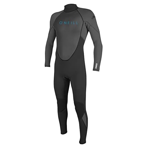 Best Kids Wetsuits On The Market 16 O'Neill Youth Reactor-2 3/2mm Back Zip Full Wetsuit, Black/Graphite, 10