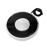 TOMSHIELE 200N Electric Magnets, for Lifting, Round Electromagnet, Solenoid Lifting Cylinder, 80 x 10mm DC24V