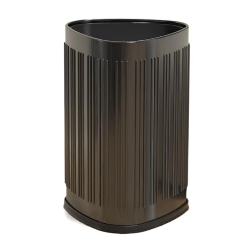 Poubelle en forme de cœur romantique en acier inoxydable pour chambre