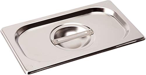 Cover GN 1/2 ca. 32,5 x 26,5 cm stainless steel, Stainlesssteel, 325 x 265 mm - Image 2