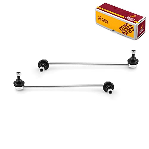 Metrix Premium Chassis Parts - Front Left & Right Sway Bar Stabilizer End Link Kit Fits 2001-2005 BMW 325xi, 2001-2005 BMW 330xi, Replacement K750327, K750328, Made in Europe