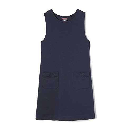 French Toast Girls' Bow Pocket Jumper