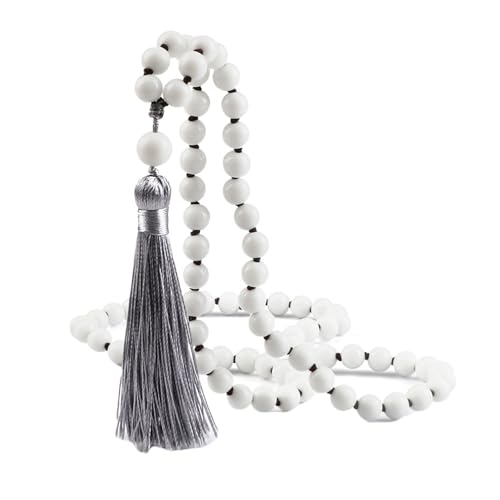 Pierres naturelles pompon pour ce bracelet de perles pour hommes tressé