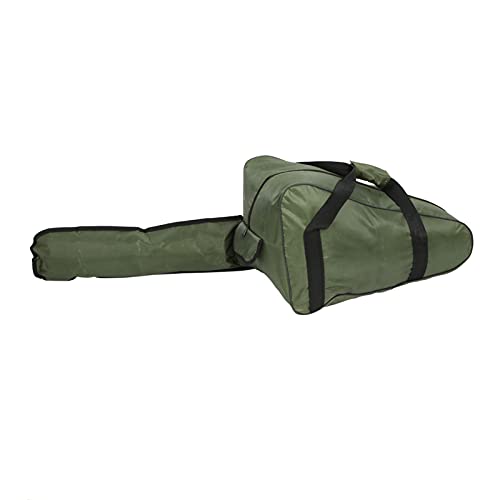 YWBL-WH Kettensägen-Tragetasche Robuste, wasserdichte Oxford-Tragetasche für Holzfäller (Army Green-22inch)