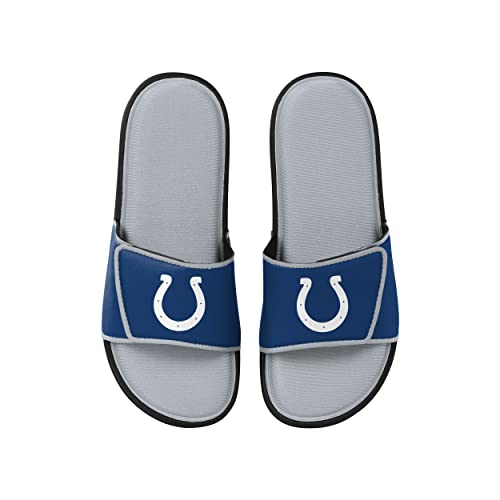 Image of FOCO mens NFL Team Logo Sport Shower Foam Slide Flip Flop Sandals