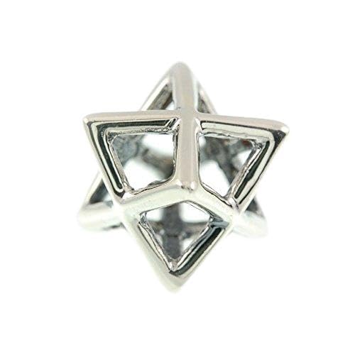 Étoile de David pendentif argent 925 massif et sa maille raffinée