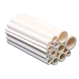 XJJDCB Hochtemperatur-Keramikrohr 99% Al2O3, 100 Mm, Einbohrig, Chemikalien- Und Hitzebeständig, 1700°C, 2 Stück,6x12mm