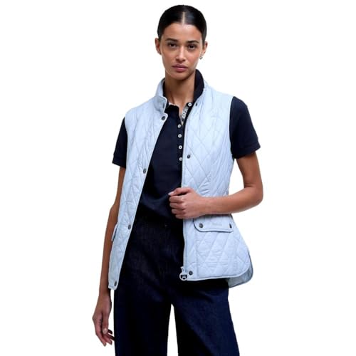 Barbour Colete Otterburn feminino, azul brisa, Azul brisa, 50