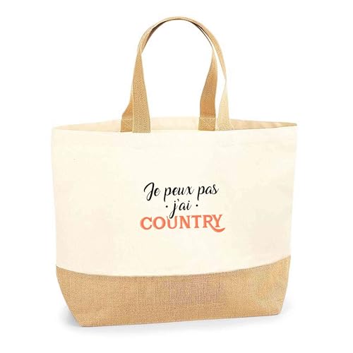 Cadeau Je peux pas j'ai country : t-shirt original pour passionnés