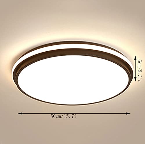 Lamp LED éclairage plafond blanc à diffusion large pour chambre - 4