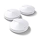 TP-Link Deco M5 Mesh WLAN AC1300 Dualband Heimnetz Komplettlösung (Geschwindigkeit bis zu 1267Mbit/s, Abdeckung bis zu 500m², passt in jeder Art von Zuhause, 2 Gigabit Ports, 3pack) weiß