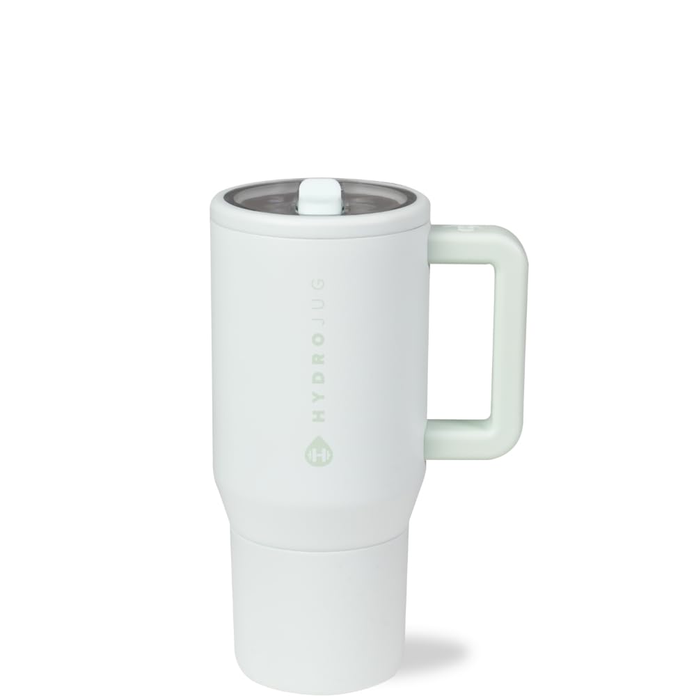 HydroJug Kids - 20 oz Insulated Kids Water Bottle with Flip Straw & Handle | Leak-Proof & Durable | Perfect for School, Sports, Lunch, Travel & Camp, Beryl