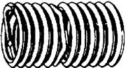 (30pcs) Metric DIN 8140B M8X1X12 Metric Helical Thread Repair Inserts, Self Locking Stainless Steel Ships Free in USA by Aspen Fasteners, ASMM20237
