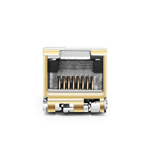 Image of 10GBASE-T SFP+ RJ45 Copper Transceiver Module Compatible with Intel E10GSFPT80 10G SFP+ 80m Cat6a /7