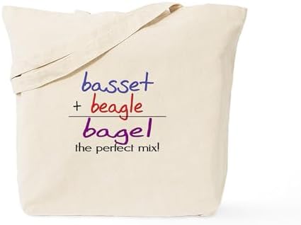 CafePress Bagel PERFECT MIX Tote Bag Natural Canvas Tote Bag, Reusable Shopping Bag