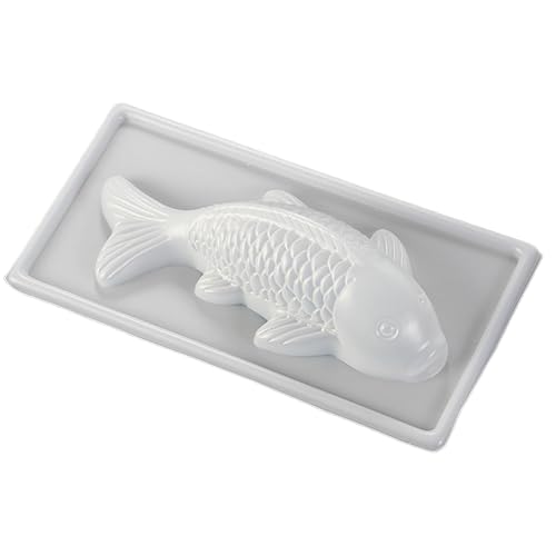 Molde de peixe – molde de fondant de peixe | criativo 3D em forma de fondant, cozimento de silicone multiusos para decoração de bolos, chocolate e artesanato em resina, festas temáticas