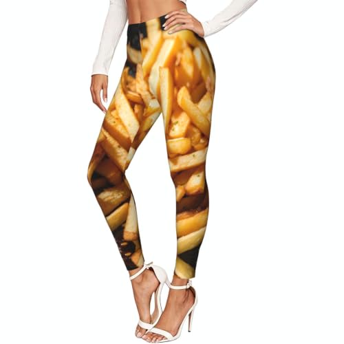 Leggings de compresión de comida rápida para el día a día activewear de mujer
