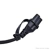 Zerostart 3600012 Block Heater and Extension Cord Outdoor Plug Cover, 120 Volt 3 Prong Plug Protector | Black