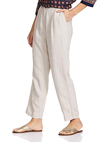 Image of Marks & Spencer High Waisted Tapered Ankle Trousers
