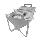 Grill, Portable Camping, Camping Grill Folding, Charcoal & Picnic Grill, Removable BBQ for Outdoor,...
