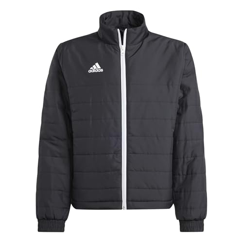 adidas Unisex - Bambini Entrada Light Jacket, Black, 13-14 Years