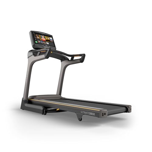 Matrix Fitness TF50 Treadmill with XUR | 22" Touchscreen (WiFi+BT+HDMI) | Club-Quality Folding Treadmill for Running, 5K & Marathon | Heavy-Duty Frame, Extra-Thick 20"x60" Deck, Industrial Cushioning - Image 7