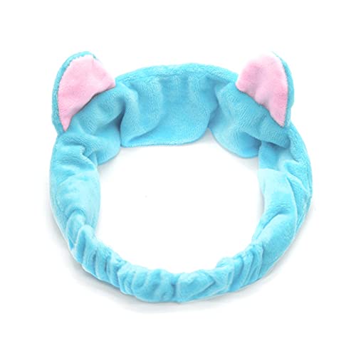 XLBH Dekoracja włosów kocie ucho opaska na włosy damska twarz opaska na włosy klips akcesoria bandeau maquillage hearband meisje niezdefiniowana moda (kolor: 5)