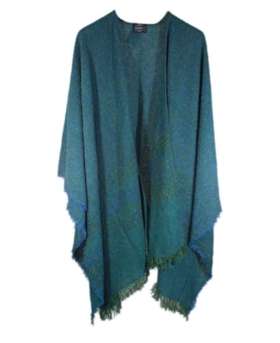 Biddy Murphy Irish Warm & Soft Lambswool Pashmina Shawl & Wrap for Women, Oversized Warm & Cozy Ruana, Made in Ireland