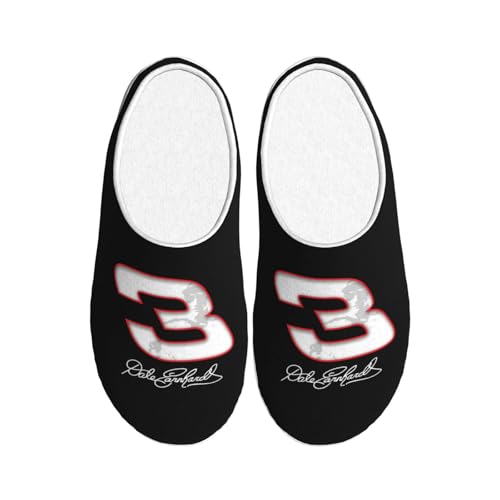 Dale Earnhardt Sr #3 Cotton Slippers Indoor Outdoor Slippers For Women/Men
