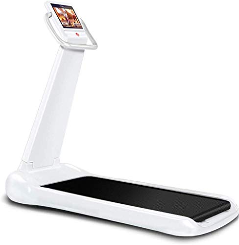 Image of Innovative High-Speed Folding Treadmill, Digital Folding Treadmill Intelligent Electric Treadmill for Jogging and Jogging for Home Fitness Equipment Fitness, White