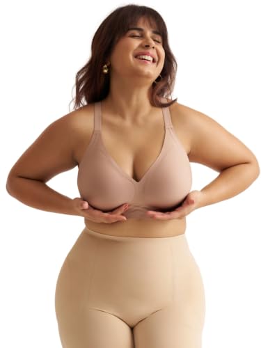 Image of Everyday T-Shirt Jelly Bra | Wire-Free T-Shirt Bra with Jelly Soft Technology, Smooth Moulded Cups & Removable Pads | Seamless Soft Cups, Adjustable Straps, Wide Side Wings | Everyday Bra for Women