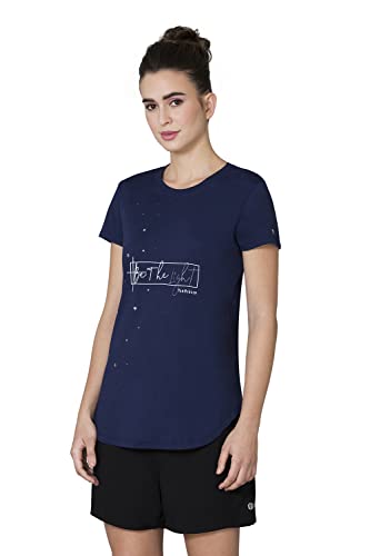 Image of Van Heusen Women's Cotton Regular Fit T-Shirt