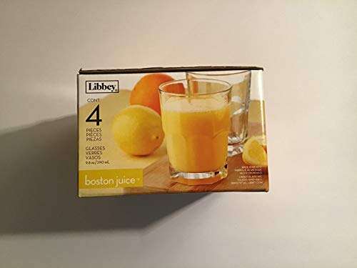 Libbey 4 Piece Boston Juice Glasses #TOP29