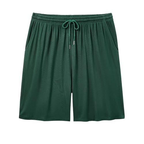 American Trends Mens Pajamas Set Sleepwear Short Sleeve Pajama Set V Neck Pjs for Men with Pocket4