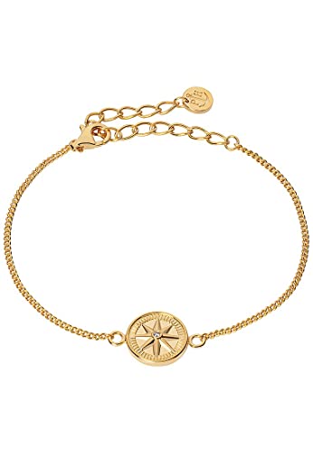 PAUL HEWITT Damen-Armband 925er Silber Zirkonia One Size Gold 32014305