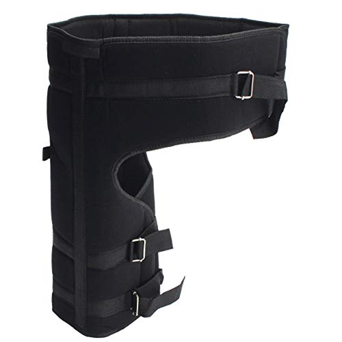 Faja de cadera con soporte inguinal y rodillera ajustable miniatura 2