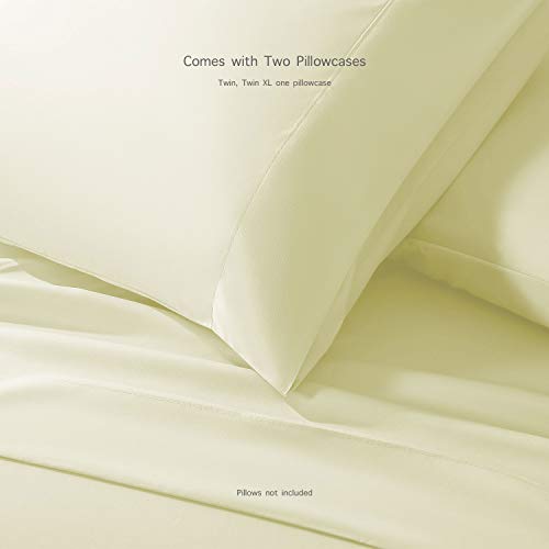 image for BASIC CHOICE Full Size Sheet Set - Breathable Cooling Sheets - Hotel L